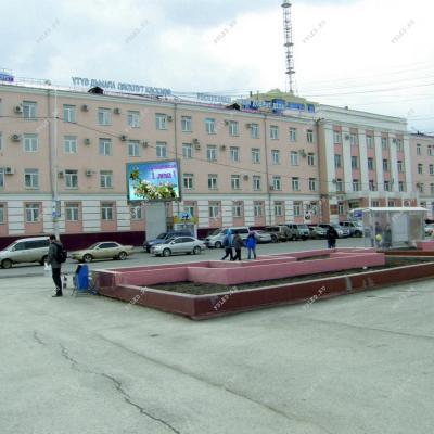 Новый светодиодный экран из города Якутска