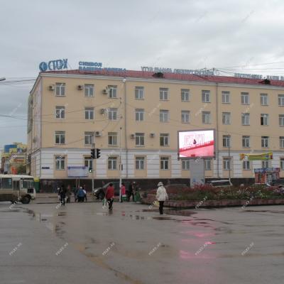 Новый светодиодный led экран из Якутска