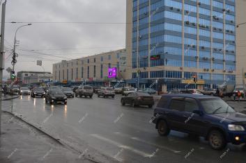 Светодиодный экран на СМ Быстроном г. Новосибирск 